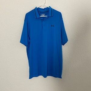 Blue XXL under armour polo